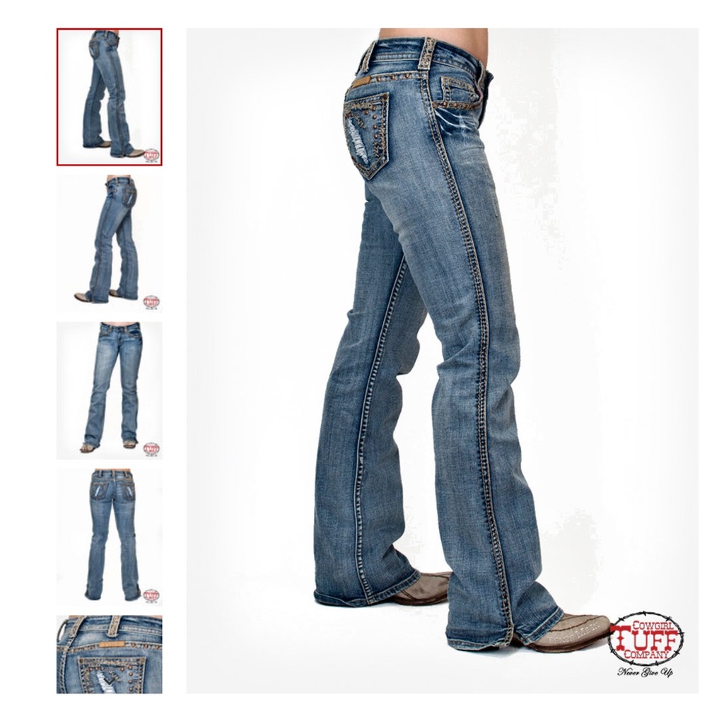 Cowgirl Tuff Company 34 x 33 Bootcut NWOT